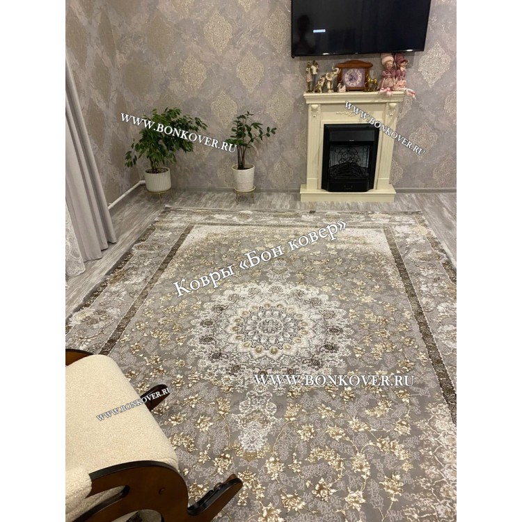 Турецкий Ковер Для Медальон Дизайн 30576